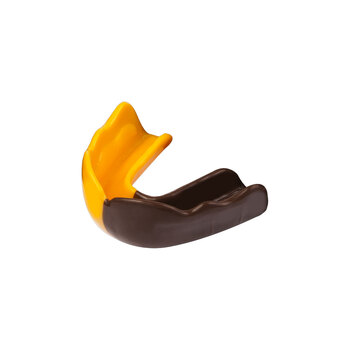 Signature Type 2 Protective Mouthguard Youth Brown/Yellow