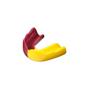 Signature Type 2 Protective Mouthguard Youth Maroon/Yellow