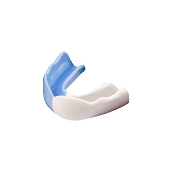 Signature Type 2 Protective Mouthguard Youth Sky Blue/White