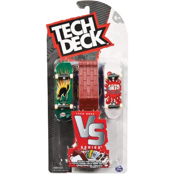 2PK Spin Master Tech Deck VS Fingerboard Kids/Children Toy Assorted 6+