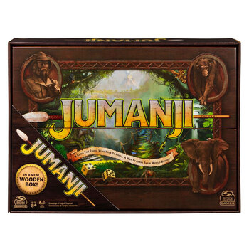 Jumanji The Board Game w/ Wooden Box Kids/Children 8y+