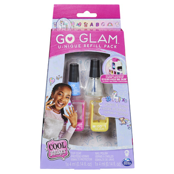 4pc Spin Master Cool Maker Go Glam U-Nique Nail Salon Refill Kit Toy 8+