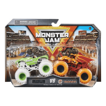 2PK Spin Master Monster Jam 1:64 Diecast Trucks Kids Toy Assorted 3+