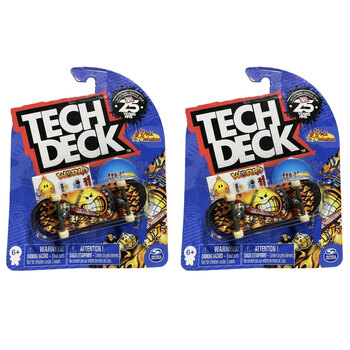 2PK Spin Master Tech Deck 96mm Fingerboard Kids Toy Assorted 6+