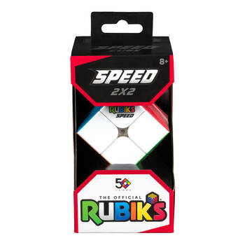 Rubiks Speed 2x2 Cube Enhanced Design Colorful Fun Logic Games/Puzzles 8y+