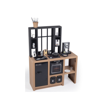 Simba Smoby 50cm Loft Kitchen Cooktop/Fridge Playset Kids Toy 3y+