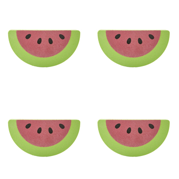 4PK Sundae Kids Fizzing Bath Bomb Watermelon Bodywash 100g