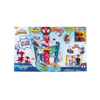 Spidey and His Amazing Friends Metals Construction Chaos Track Set Kids Toy 3y+