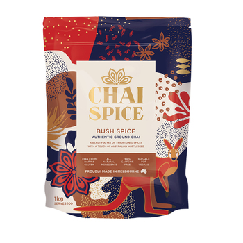 Chai Spice Bush Spice Blend Hot Tea Drink Ground 1kg