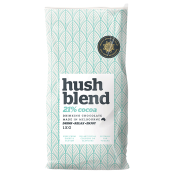 Hush Blend 21% Drinking Chocolate Cocoa Powder 1kg