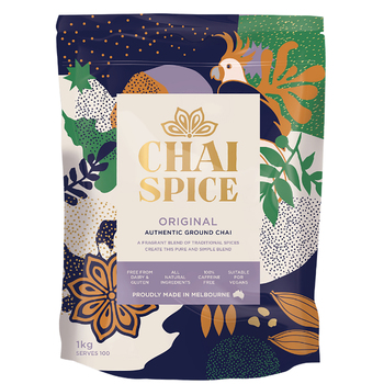Chai Spice Original Blend Hot Spiced Tea Drink Ground 1kg