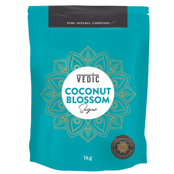 Vedic Coconut Blossom Sugar Natural Unrefined Granules 1kg
