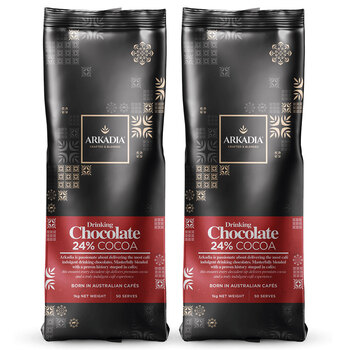 2PK Arkadia 1KG 24% Cocoa Drinking Chocolate