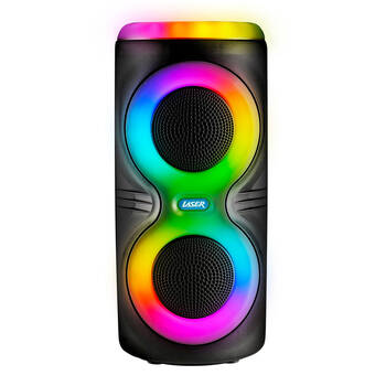 Laser Bluetooth Wireless Rechargeable Party Speaker RGB LED Light