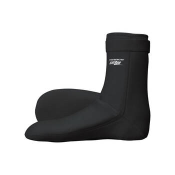 Mirage 5mm High Density Neoprene Unisex Gripped Dive Sock XL Black