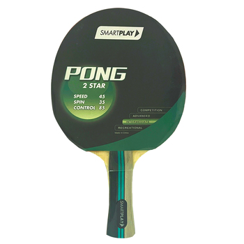 Smartplay Pong 2 Star Intermediate Table Tennis Bat