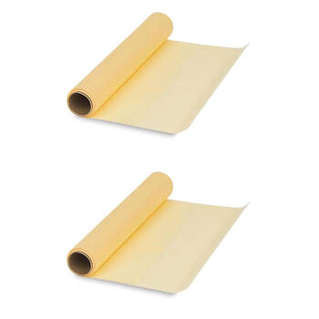 2PK Bienfang Lightweight Canary Yellow Tinted Tracing Paper Roll 28gsm 30cmx18m