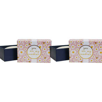 2PK LVD Scented Bar Soap Bath Skin Care w/ Box Sunshine Bee