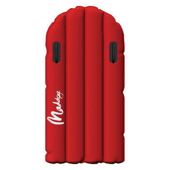 Maddog Fabric Surfmat w/Handles Heavy Duty Surfing Accessory 133x78cm Red