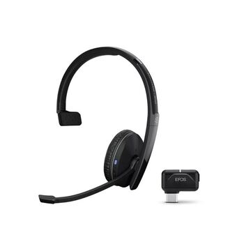 Sennheiser Single-Sided Adapt 231 Mono Bluetooth Headset w/ USB Dongle - Black