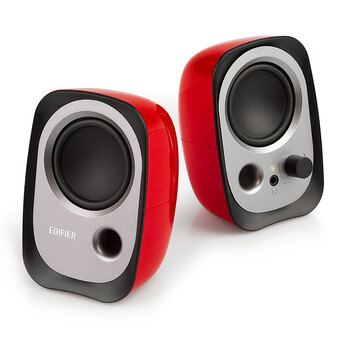 Edifier R12U USB Compact 2.0 Multimedia Speakers System w/ 3.5mm AUX - Red