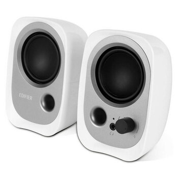 Edifier R12U USB Compact 2.0 Multimedia Speakers System w/ 3.5mm AUX - White