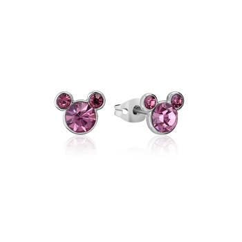 Couture Kingdom Disney Mickey Mouse Birthstone 12mm Stud Earrings June