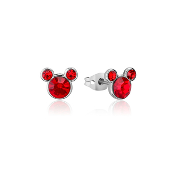 Couture Kingdom Disney Mickey Mouse Birthstone 12mm Stud Earrings July