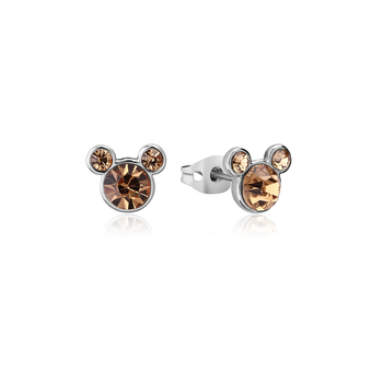 Couture Kingdom Disney Mickey Mouse Birthstone 12mm Stud Earrings November