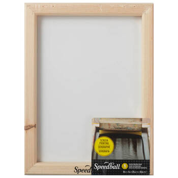 Speedball Printing Screen 85/32T w/ Hardwood Frame 10x14inch 254x355mm