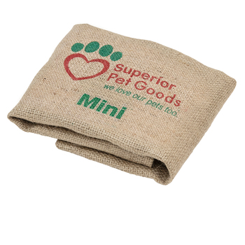 Superior Pet Goods Mini Fitted Hessian Dog Bed Frame Cover 82 x 54cm