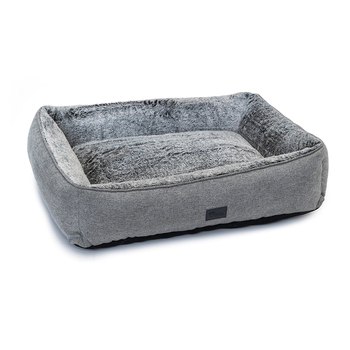 Superior Pet Plus Pet/Dog Lounger/Bed Artic Faux Fur Jumbo 130cm