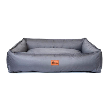 Superior Pet Plus Ripstop Pet/Dog Lounger/Bed Steel Grey Jumbo 130cm