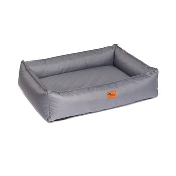Superior Pet Plus Ortho Pet/Dog Lounger/Bed Ripstop Steel Grey Jumbo 130cm