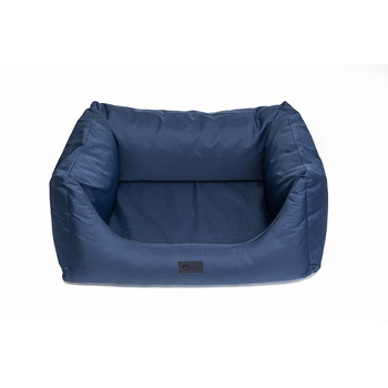 Superior Pet Plus High Side Hideout Ortho Pet Bed Ripstop Blue Large 116cm
