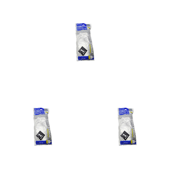 3PK Sansai Piggy Back Plug Indoor Extension Cord 1M - White