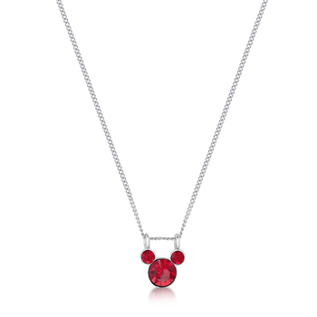 Couture Kingdom Disney Mickey Mouse Birthstone Necklace 40+7cm July