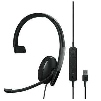Sennheiser Wired ADAPT 130T USB II Single-Sided Headset - Black