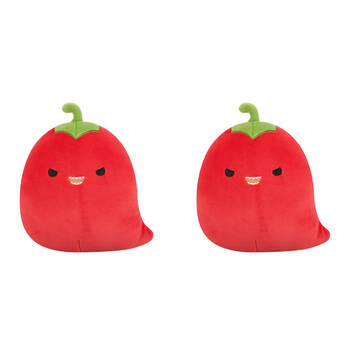 2PK Squishmallows 7.5in Christo Red ChiliPepper Stuffed Animal Plush Toy 3y+