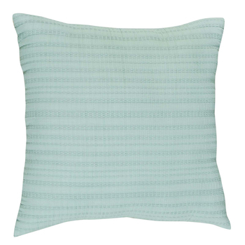 Bianca Cressida Polyester/Cotton Sage Cushion Cover Pillowcase - 43x43cm