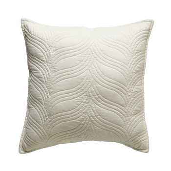 Bianca Kamala 43x43cm Square Cushion Sofa/Couch Throw Pillow Cream