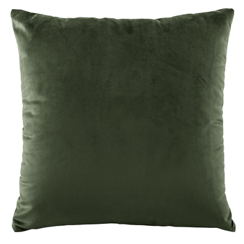 Bianca Vivid Coordinates 43x43cm Velvet Cushion Square - Forest Green