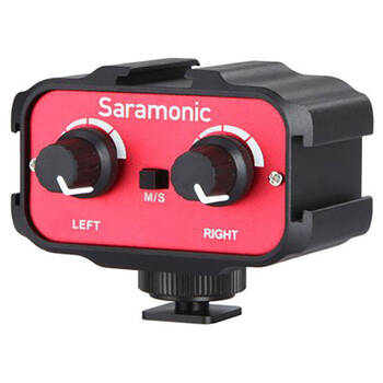 Saramonic Passive 2-Channel Audio Adapter Mixers/Interface for DSLR Cameras