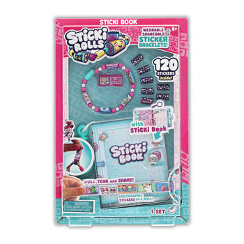 Sticki Rolls Sticki Book Pack Sticker Book 22.5x16.5cm Kids 5y+