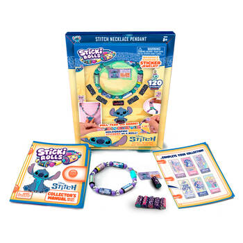Sticki Rolls Stitch Bracelet & Necklace Toy Set Kids 5y+