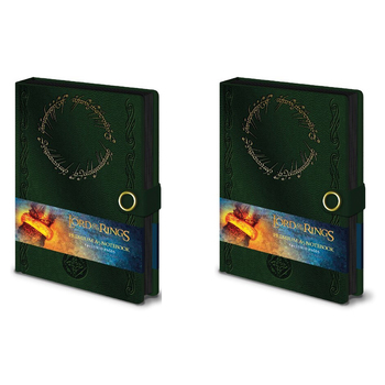 2PK The Lord Of The Rings A5 Premium Writing Notebook Stationery - Ring