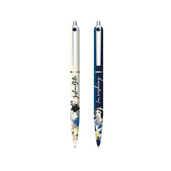 2pc Disney Snow White Character Themed Just One Bite Pen Set