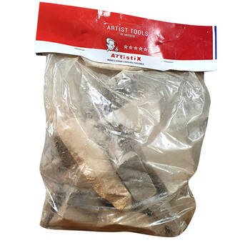 S&S Wholesale Mixed Dense Natural Soapstone Pieces Bag 25-50gm 5kg Assorted