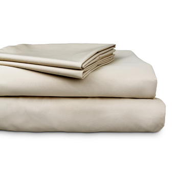 Ardor 300TC Cotton Single Bed Sheet Set Stone