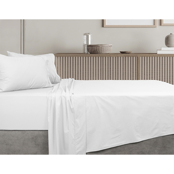 Algodon Mega Queen Bed 300TC 100% Cotton Sheet Set White